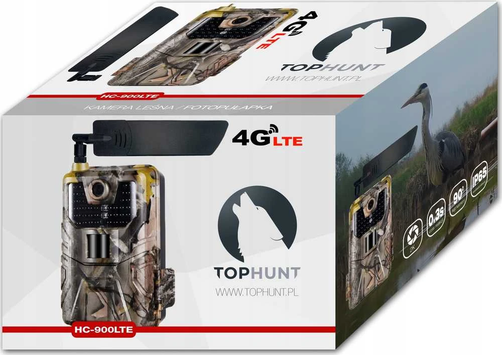 Tophunt TON miško kamera TRAIL 2K GSM 4G LTE MMS POLISH HC900LTE