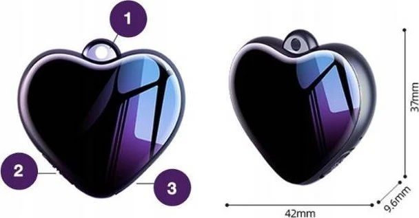 Luxury Goods Mini šnipinėjimo balso įrašymo įrenginys 8 GB, mažas aptikimo pakabukas, aukštos kokybės raktų pakabukas