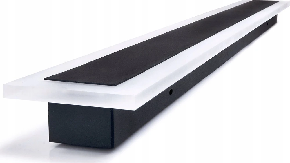 LVT sieninis šviestuvas LVT Durango 8013 lauko sieninis šviestuvas sodo sieninis šviestuvas IP65 1x38W LED 4500K 1900lm juoda/balta