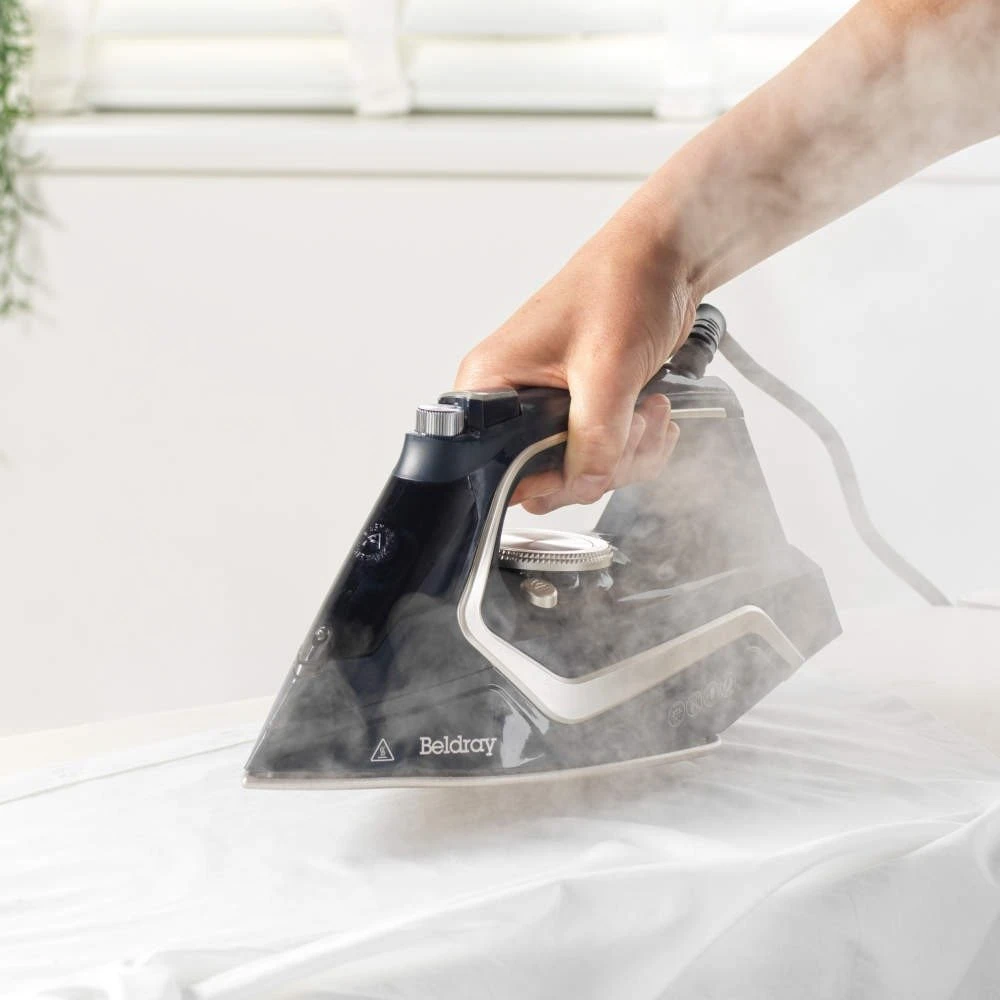 Lygintuvas Beldray Żelazo Parowe Beldray 2600W Ultra Sleek 280ml Anti-Calc Ciągły wyrzut pary