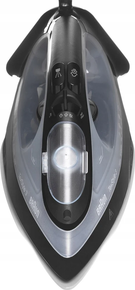 BRAUN TexStyle 3 Garų lygintuvas SI 3055 BK, Juodas