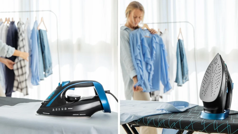 Lygintuvas Cecotec IronHero H-3000 Lygintuvas Parowe 3000W 65 g/min Stopa Keramikinė XXL