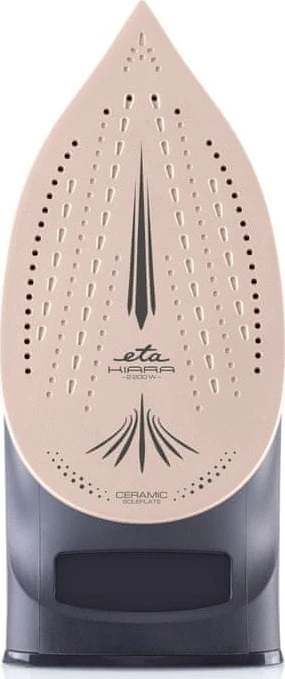 ETA | Lygintuvas | Kiara ETA127690000 | Cordless Garų lygintuvas | 2200 W | Vanduo tank capacity 220 ml | Continuous steam 40 g/min | Steam boost performance 90 g/min | Juodas