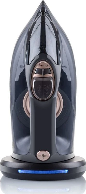 ETA | Lygintuvas | Kiara ETA127690000 | Cordless Garų lygintuvas | 2200 W | Vanduo tank capacity 220 ml | Continuous steam 40 g/min | Steam boost performance 90 g/min | Juodas