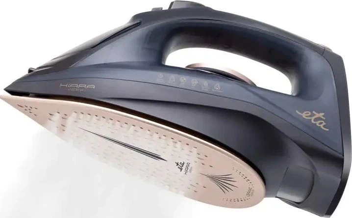 ETA | Lygintuvas | Kiara ETA127690000 | Cordless Garų lygintuvas | 2200 W | Vanduo tank capacity 220 ml | Continuous steam 40 g/min | Steam boost performance 90 g/min | Juodas