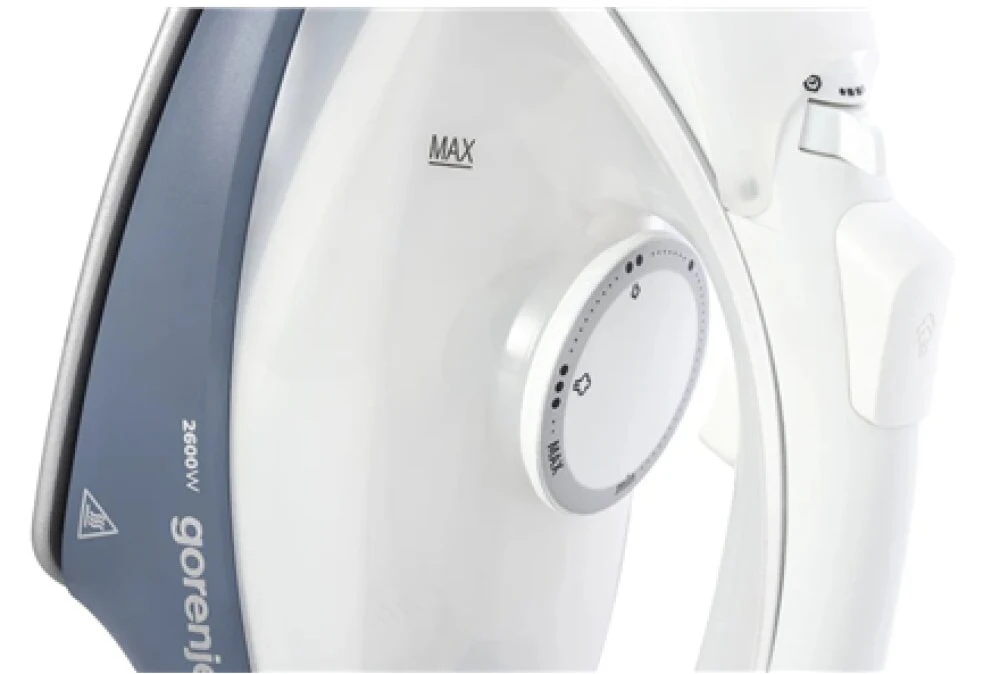 Gorenje Garų lygintuvas | SIK2600WB | Garų lygintuvas | 2600 W | Vanduo tank capacity 450 ml | Continuous steam 45 g/min | Mėlyna/Juodas