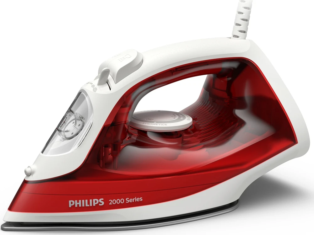 Garų lygintuvas Philips 2000 Serija DST2010/40, raudonas