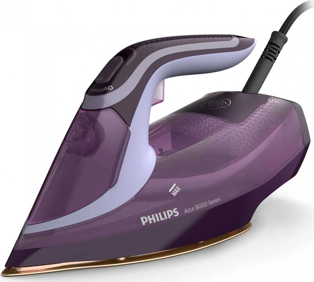 Philips | DST8021/30 | Garų lygintuvas | Continuous steam 55 g/min | Steam boost performance 240 g/min | Violetinė