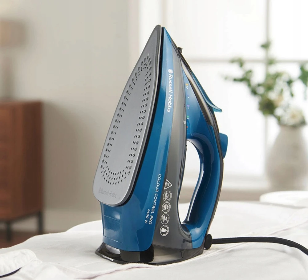 Russell Hobbs – „Colour Control Pro“ lygintuvas – juodas ir mėlynas