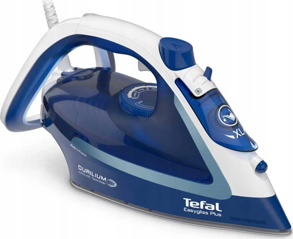 Lygintuvas Tefal Easygliss 2 FV5735E0. mėlynas/baltas