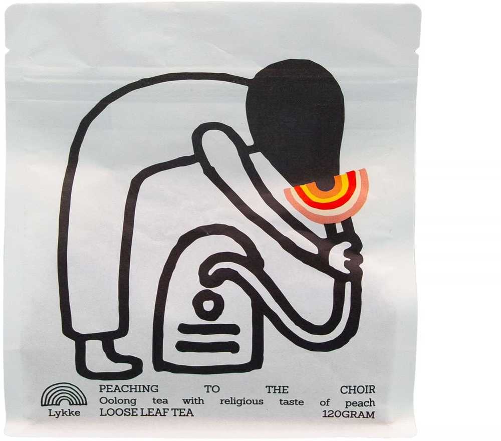 Lykke - Persikų chorui - Biri arbata BIO 120 g