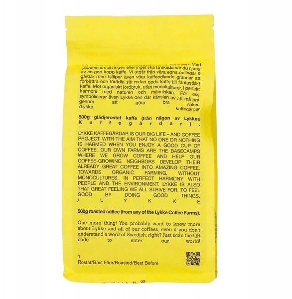 Lykke - BAM BAM Espresso 500g