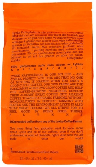 Lykke - Darkness Blend Omniroast 500g