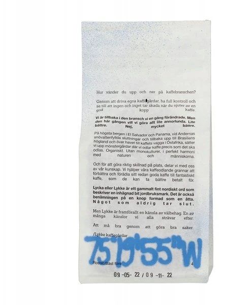 Lykke - Peru Snovatten Filter 250g
