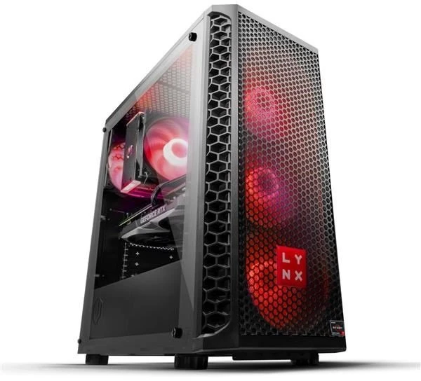 Stacionarus kompiuteris Komputer Lynx LYNX Challenger Ryzen 5 9600X 32GB 1TB SSD NVMe RTX 5060 Ti 8G W11 Home