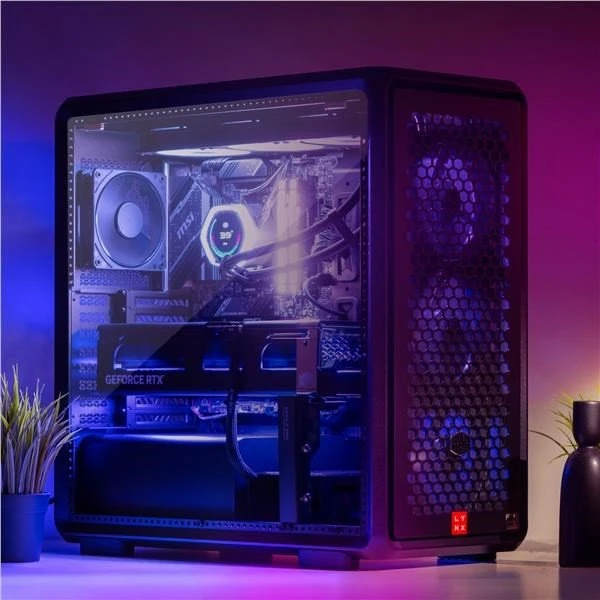 Stacionarus kompiuteris Komputer Lynx LYNX Challenger Ryzen 7 7800X3D 32GB 2TB SSD NVMe RTX 5080 16G W11 Home