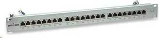 Lynx INTELLINET Patchpanel 1HE 24 prievadų Cat6 FTP grau