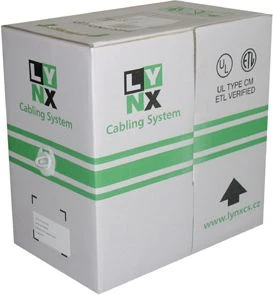 Planet Lynx CS Montavimo kabelis, 6 kat., jungtis, PVC, 305m (LX-STR- UTP6-GR)