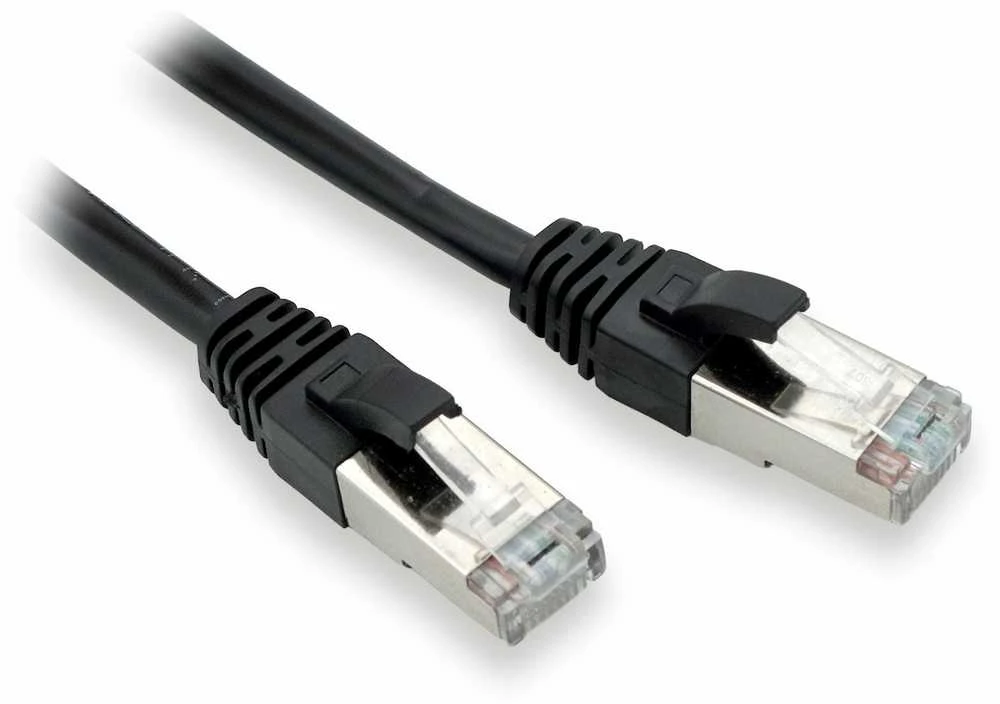 LYNX FTP jungiamasis kabelis Cat5e PVC, CCA, 20m, juodas