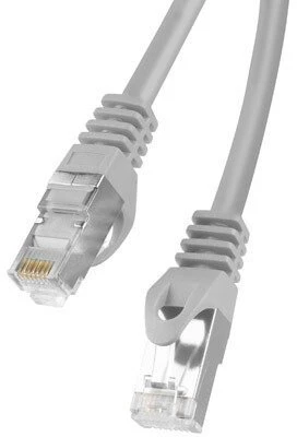 LYNX FTP jungiamasis kabelis Cat5e PVC, CCA, 5m, pilkas