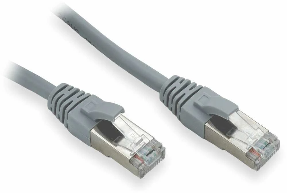 LYNX FTP jungiamasis kabelis Cat5e PVC, CCA, 15m, pilkas