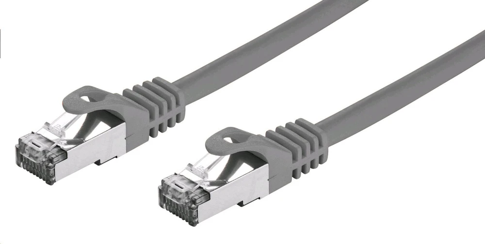 LYNX FTP jungiamasis kabelis Cat5e PVC, CCA, 5m, pilkas