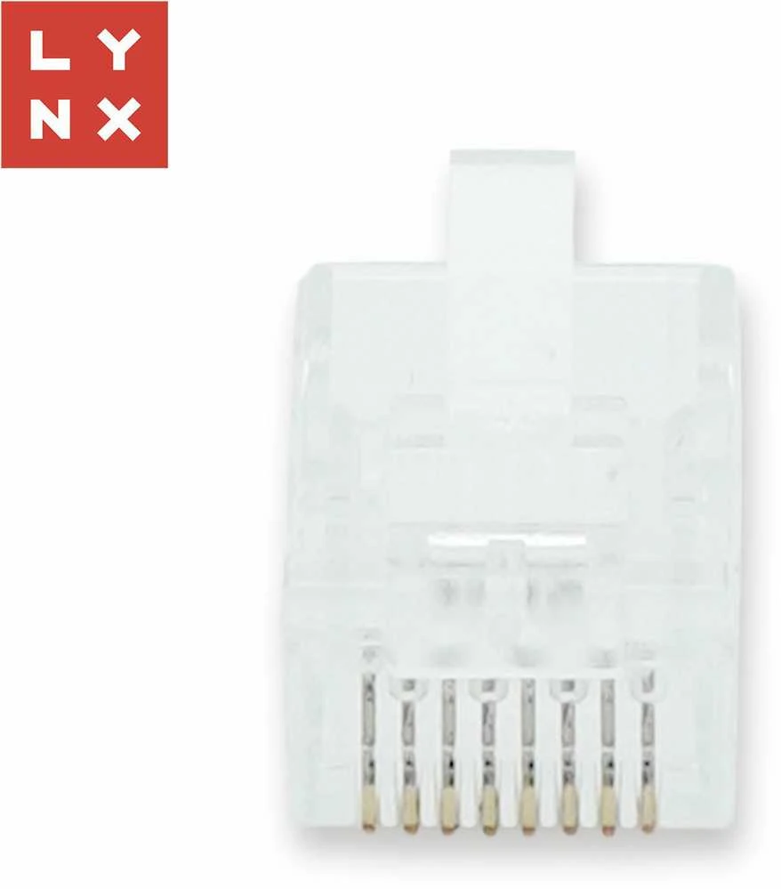 Lynx CS LYNX konektor UTP Cat5e, 50µ, 100ks