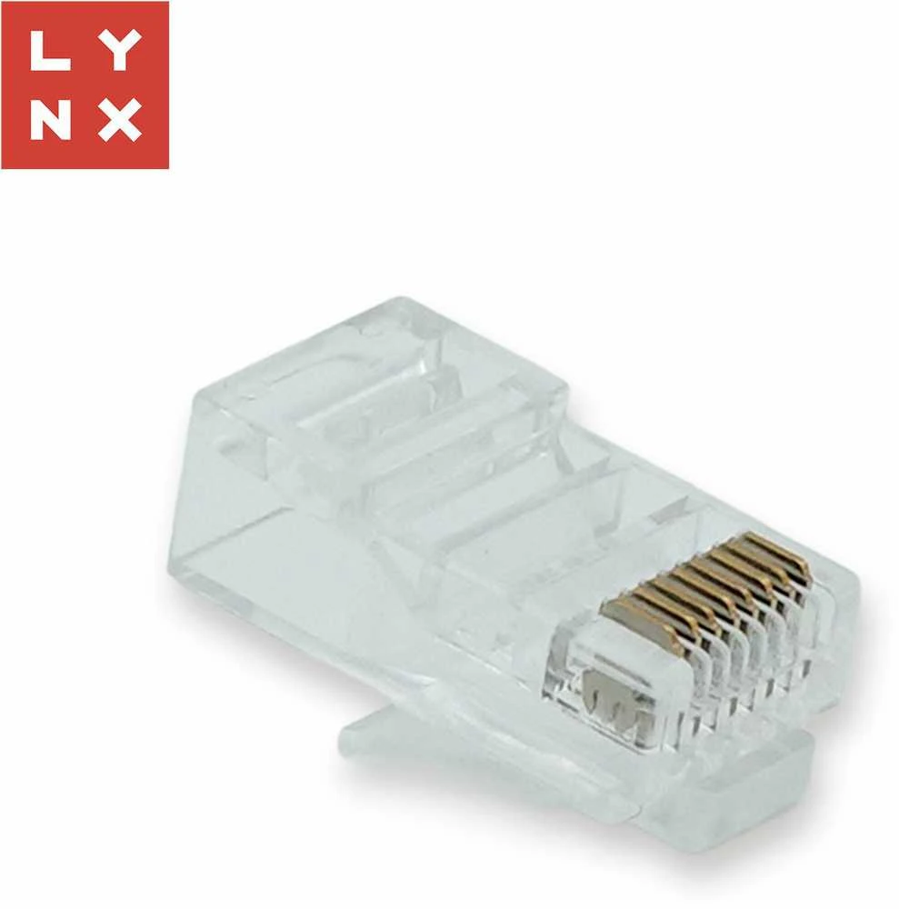 Lynx CS LYNX konektor UTP Cat6, 50µ, 100ks