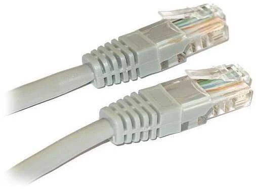 Xtendlan LYNX UTP jungiamasis kabelis Cat5e, PVC, CCA, 0,5 m, pilkas (pakuotėje 10 vnt.)