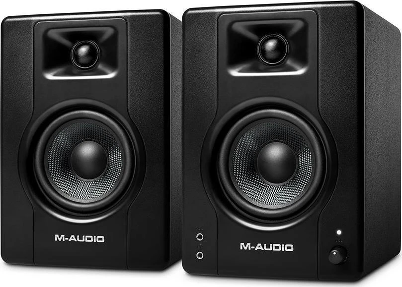 Garso kolonėlės  M-AUDIO BX4, 2 vnt. Juodos spalvos