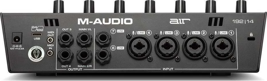 Stiprintuvas MDU M-AUDIO AIR 192 14 garso įrašymo sąsaja