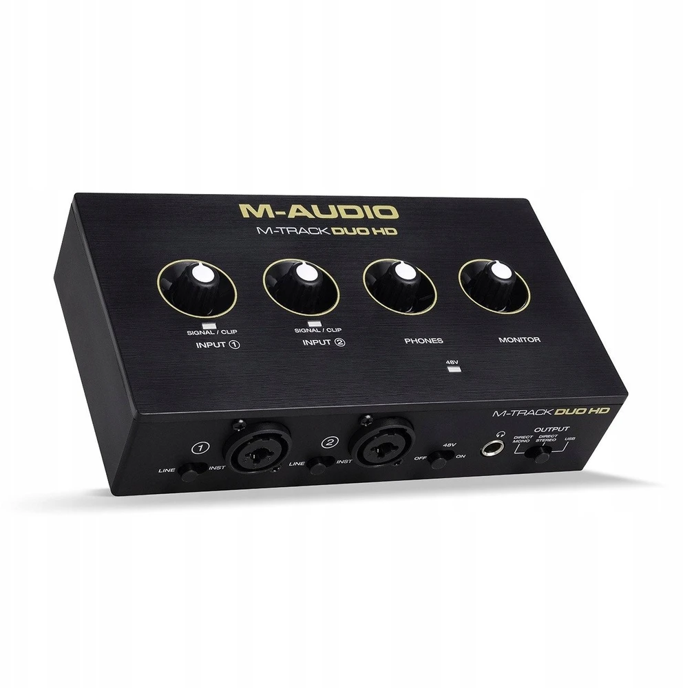 USB M-AUDIO M-Track Duo HD - USB garso sąsaja