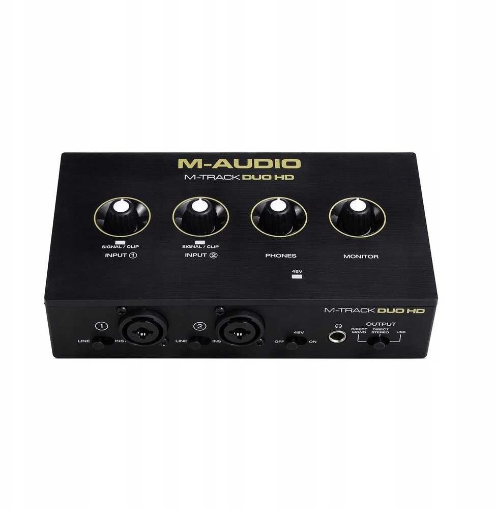 M-AUDIO M-Track DUO HD PACK - Gamybos rinkinys