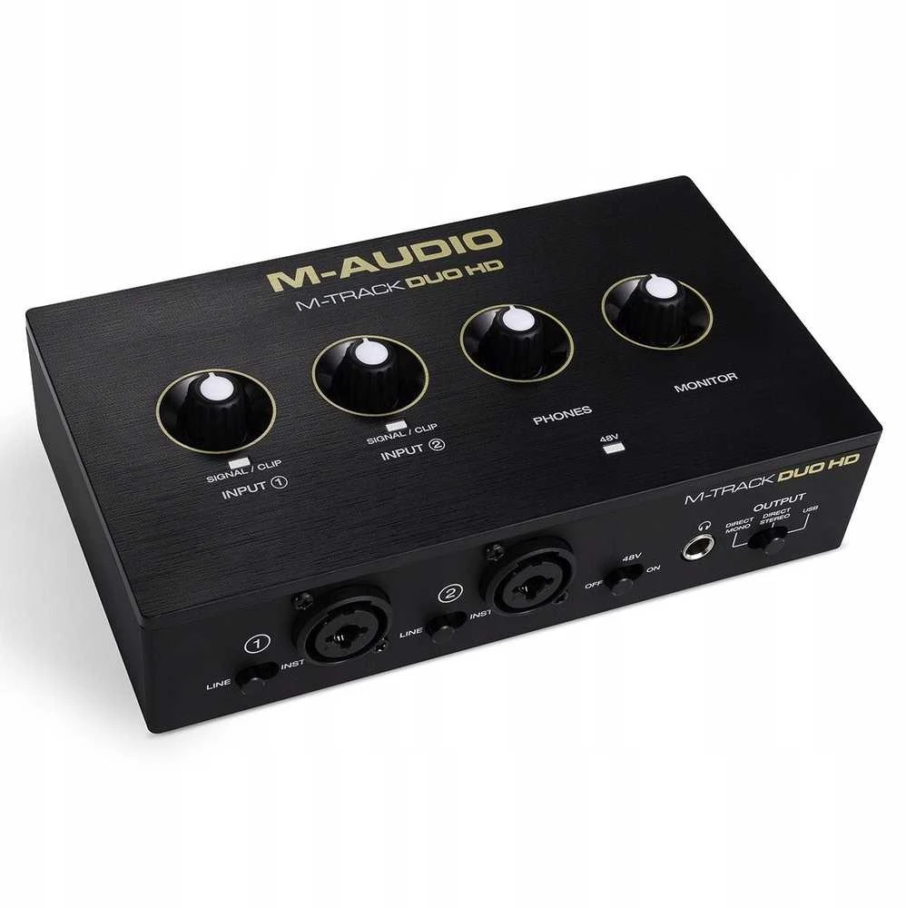 USB M-AUDIO M-Track Duo HD - USB garso sąsaja