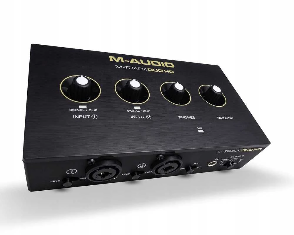 USB M-AUDIO M-Track Duo HD - USB garso sąsaja