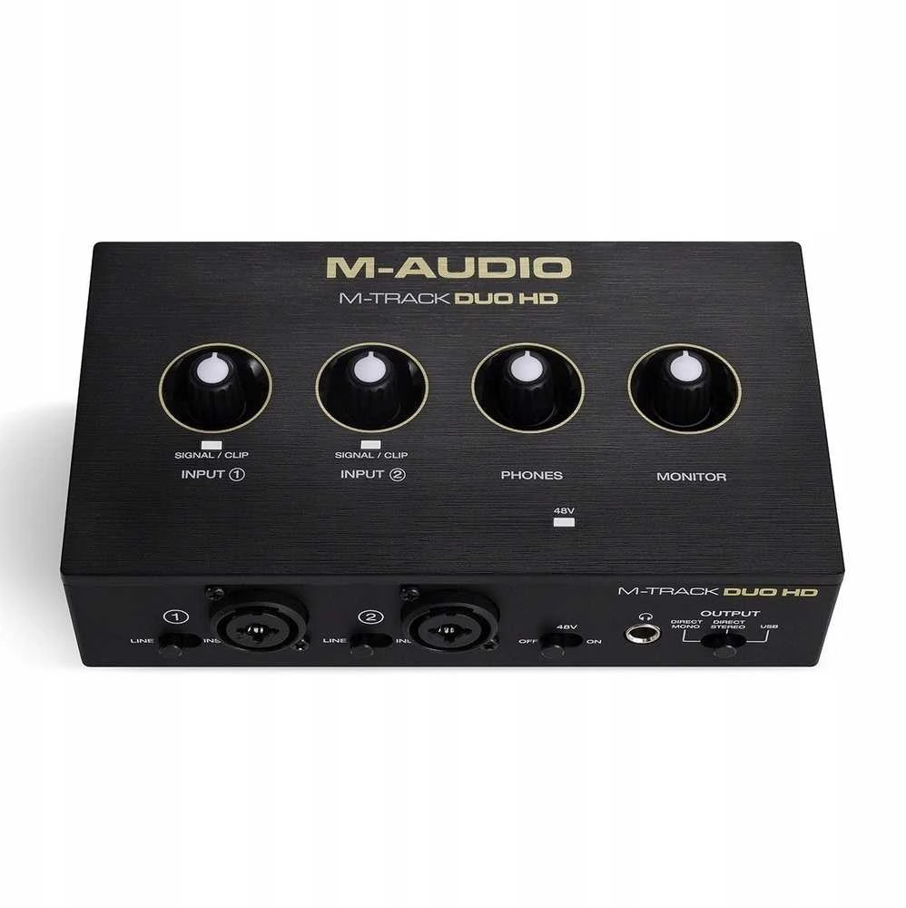 USB M-AUDIO M-Track Duo HD - USB garso sąsaja