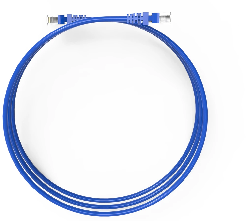 M-CAB Patchkabel CAT6 UTP 1 m Mėlyna (ICAT6-01TM)