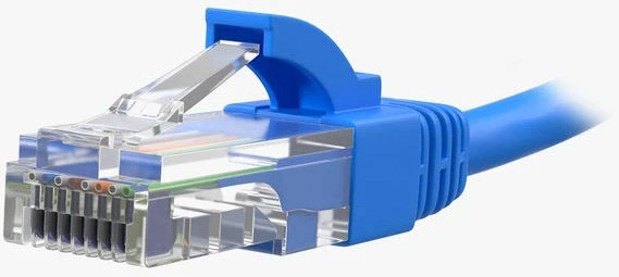 M-CAB Patchkabel CAT6 UTP 1 m Mėlyna (ICAT6-01TM)