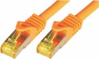 M-Cab Mcab Mcab 0.5M CAT7 S-FTP LSZH ORA 10PACK/RAW CABLE PIMF RJ45 500MHZ