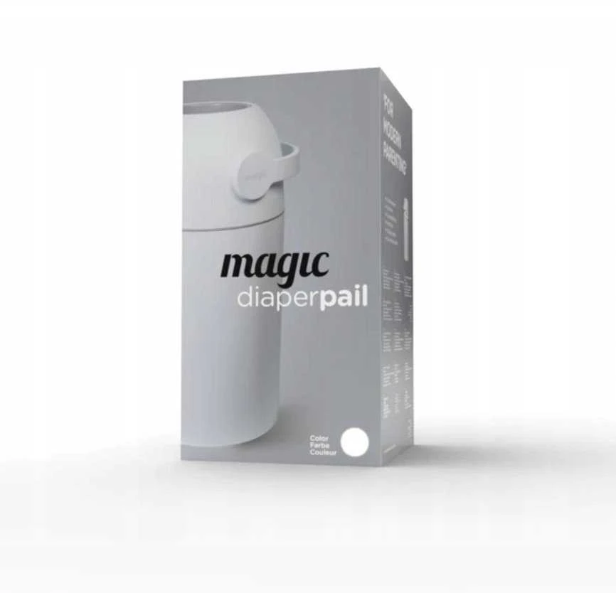 Sauskelnių šiukšliadėžė Magic Majestic, 25 sauskelnėms, žalia + 15 maišelių