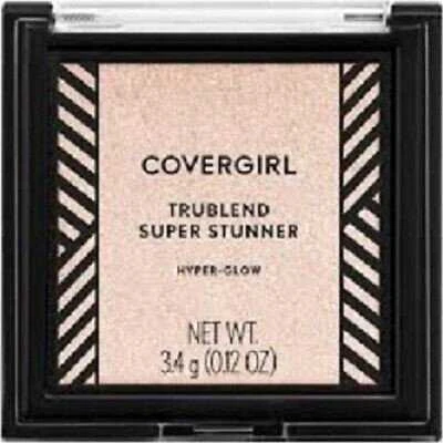 „Covergirl“, „Trublend Super Stunner“, šviesinamoji, kompaktiška skaistalų ir šviesinamųjų priemonių paletė, „Mėlyna Pearl“, 3,4 g