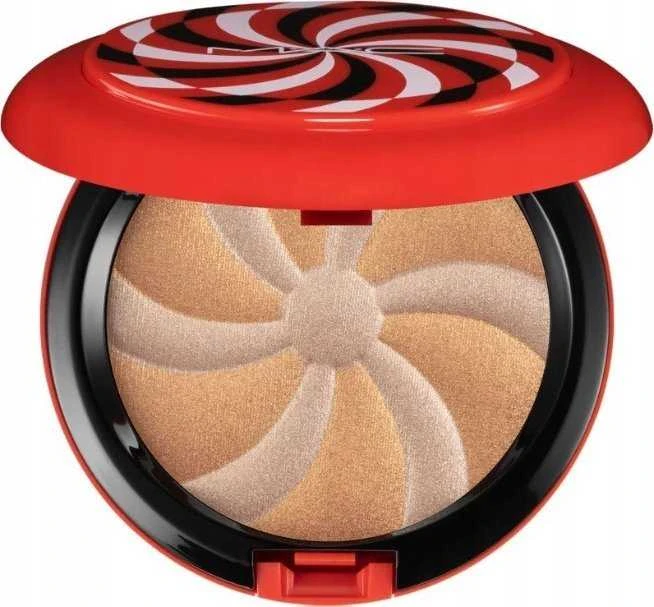 MAC Hyper Real Glow Duo Bronzing Bronzer kompaktiška pudra, Bright Up, 8 g