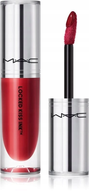 MAC Locked Kiss Ink 24HR Lipcolour skysti lūpų dažai, atspalvis: 85 Poncy, 4 ml