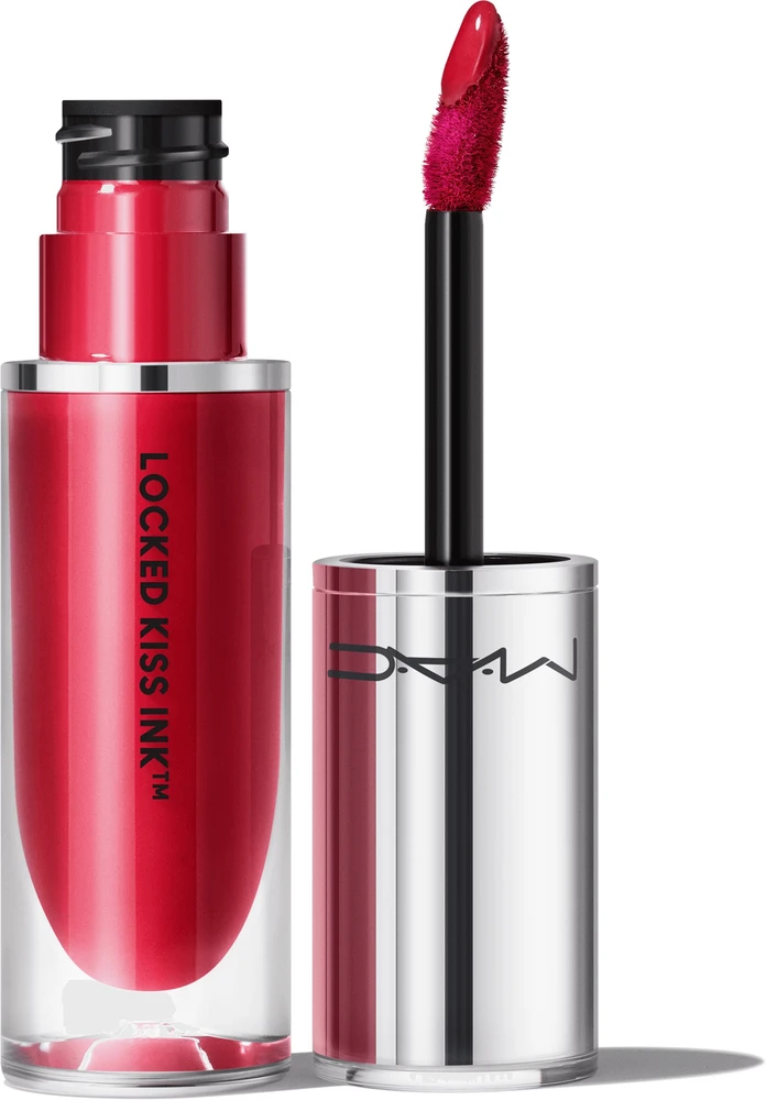 MAC Cosmetics ilgai išliekantys skysti lūpų dažai (Locked Kiss Ink) 4 ml, Gossip