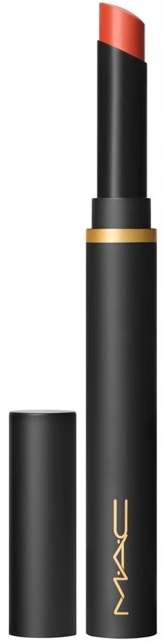 Lūpų dažai MAC Powder Kiss Velvet Blur Slim Stick, 2 g. | spalva: 878 Dubonnet Buzz