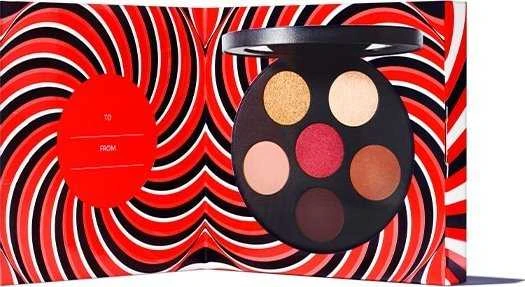„MAC Surprise Eyes“ akių šešėlių paletė, šilta, 8,4 g