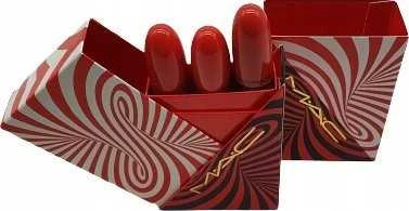 Tiny Tricks Set MAC: Mini Kreminis Lipstick Awespicious 1.7 g + + Mini Matte Kreminis Lipstick Sleight Of Grand 1.8 g *Miniature