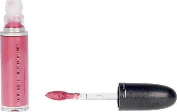 MAC Retro Matte skysti lūpų dažai 128 Crowned, 5 ml