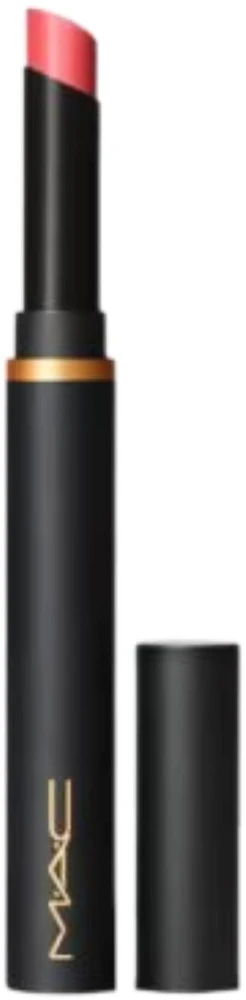 MAC Cosmetics Slim lūpų dažai (Powder Kiss Velvet Blur Slim Stick) 2 g, Sheer Outrage