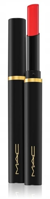 MAC Cosmetics Slim lūpų dažai (Powder Kiss Velvet Blur Slim Stick) 2 g, Ruby New